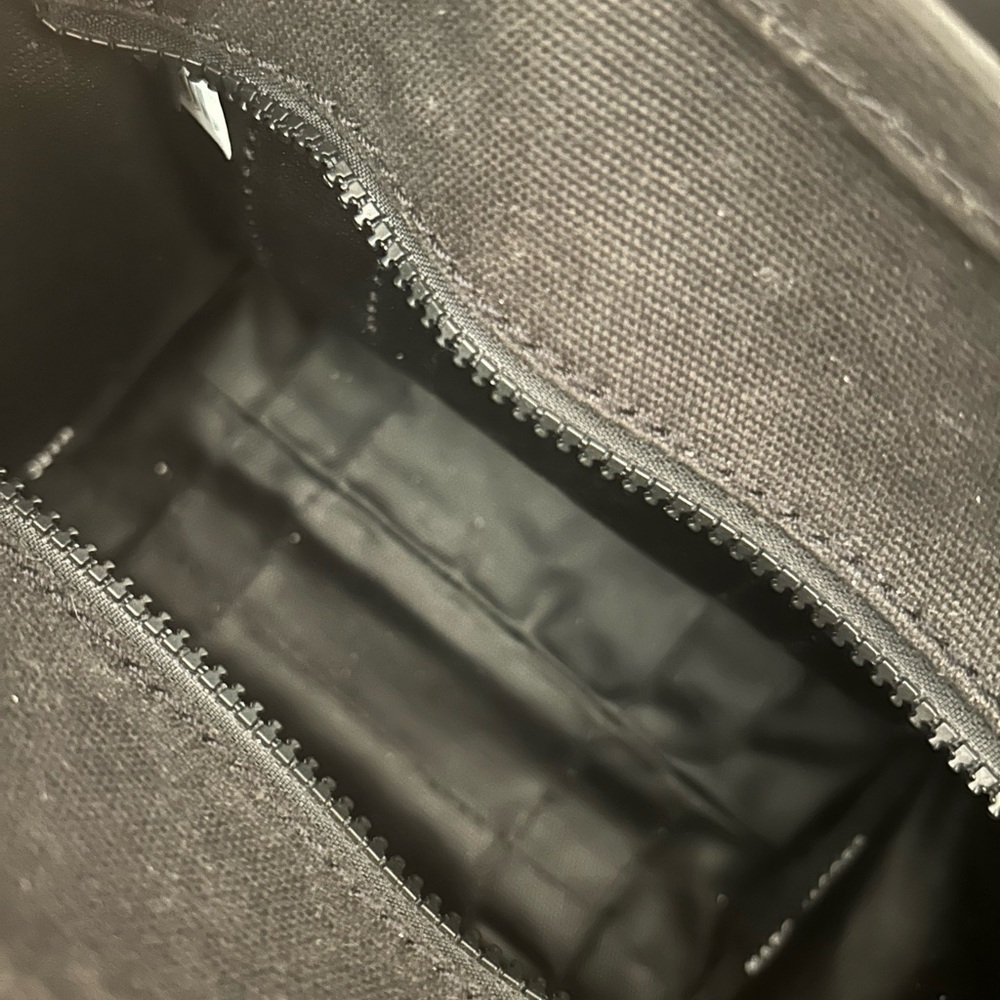 Black Canvas Tote Bag - Picture 7 of 8
